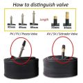 Thickened MTB Black Cat Tires 26 27.5 28/29 Puncture Resistant Mountain Bike Tyre 700X23/25C MTB Inner Tube French Valve. 