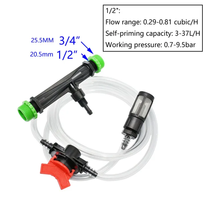 1/2%203/4%201%201.5%20Inch%20Venturi%20Fertilizer%20Injector%20Kits%20Tap%20Filter%20Garden%20Agriculture%20Irrigation%20System%20Tool%201set%20-%20Image%202