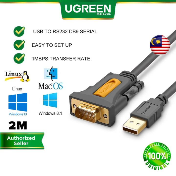UGREEN%20USB%202.0%20to%20RS232%20DB9%20Serial%20Cable%20Male%20A%20Converter%20Adapter%20with%20PL2303%20Chipset%20Serial%20PDA%209%20DB9%20Pin%20Cable%20for%20Windows%2010%208.1%208%207%20Vista%20Linux%20and%20Mac%20OS%20X%2010.6%20-%20Image%208