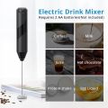 New Milk Frother Handheld Foamer Coffee Maker Egg Beater Chocolate/Cappuccino Stirrer Mini Portable Blender Kitchen Whisk To SPI. 