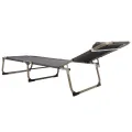 Sleeping Cot Alloy Waterproof Outdoor Camping Bed for Beach. 