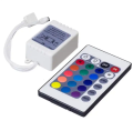 RGB LED Light Control Box IR 24-Key Remote Control (DC 12V). 