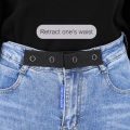 Jeans Extension Buckle Elastic Adjustable Waist Button Belt Lengthening For Trousers Pant Waistband Extender Unisex 1Pcs. 