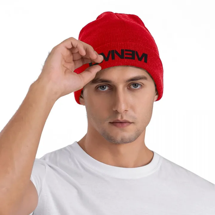 Eminem%20Rapper%20Rap%20God%20Knitted%20Hat%20for%20Women%20Men%20Beanies%20Autumn%20Winter%20Hat%20Old%20School%20Music%20Warm%20Caps%20-%20Image%203