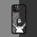 Case For Apple iPhone 15 13 Pro Max 11 14 Plus 12 Mini XR X XS 7 8 6 6S SE Luxury Funda Back Phone Cover The Simpsons Homer Capa. 
