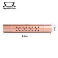 Car Solid Incense Stick Compact Metal Car Aromatherapy Clip with 5 Essential Oil Sticks Refreshing Fragrance for Auto Vent Southeast Asian Buyers' Choice. 