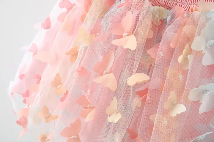 Summer%20New%20Pink%20Baby%20Girl%20Dress%20Sweet%20Butterfly%20Baby%20Sling%20Dress%20Wedding%20Party%20Girl%20Children'S%20Clothing%20(0-3%20Years%20Old)%20-%20Image%205