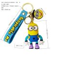 Minions Keychain Female Cute Cartoon Trending Creative Couple Doll Car Key Chain Schoolbag Pendant Gift. 