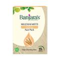 Banjara's Multani Mitti + Sandal Face Pack Powder 100gms (5*20gms). 