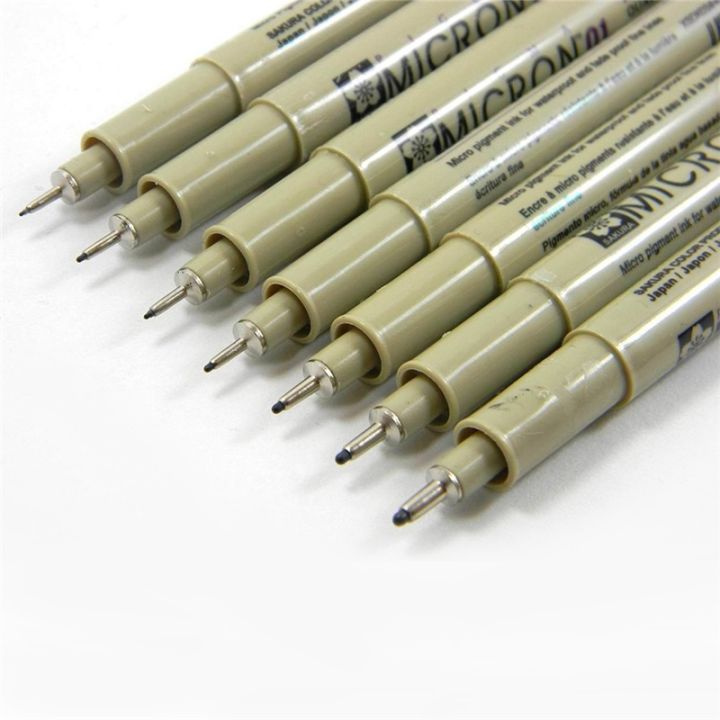 8PCS%20Sakura%20Pigma%20Micron%20Fine%20Line%20Pen%20Art%20Supplies%20005%2001%2002%2003%2004%2005%2008%20BRUSH%20-%20Image%204