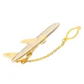 Fashion Gentleman Jewelry Accessories Wedding Gifts Airplane Shape Aircraft Clips Men Tie Clip Shirt Tie Pin Necktie Clip. 