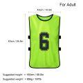 12 Football Badge 2-color jersey Youth ports equipment. 