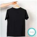 Black t-shirt / premium cotton blend / unisex / men / women / tees. 