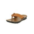 U SOFTO BOYS V STRAP SLIPPERS TAN - 01. 