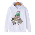 Sweatshirts Manga Cartoon Pusheen Cat Hoodie Funny Children Cat Clothes Kid Girl Boy Manga Sweatshirt Hoody Baby Casual Top. 