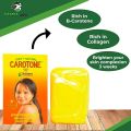 Carotone Brightening Soap cbs 1 collagen formula sun protection 190g. 