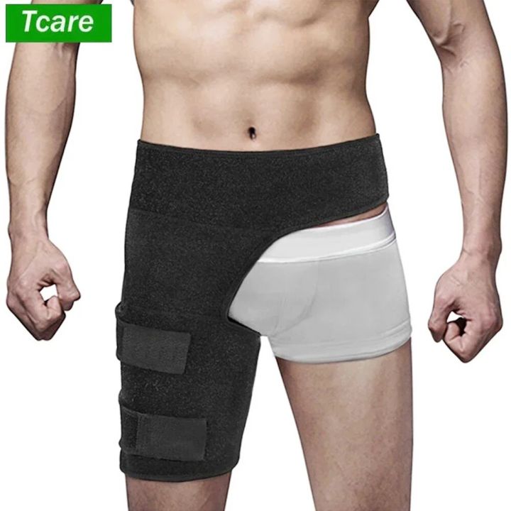 LeiyanSpecial Tcare Sciatica Nerve Pain Relief Thigh Compression Brace for Hip Joints Arthritis Groin Wrap Brace Protector Belt Legwarmers New