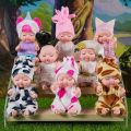 New Fashion 11cm Simulation Rebirth Dolls Toy Mini Cute Sleeping Baby Series Doll Cartoon Animal Toy for Kids Birthday Gift. 