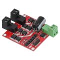 Electronic Component 7A/160W DC Motor Driver Module 6.5V-27V L298 PWM DC Motor Driver Module High Power 2‑Channel L298 Logic Driver Module Speed Control. 