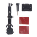 STF Motorcycle Camera Holder Set Adjustable Helmet Chin Mount For Hero 3/4/5/6/7/8. 