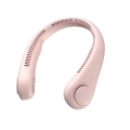 JISULIFE Portable Neck Fan 4000 mAh USB Recharge 78 Air outlet Provide Cooling Wind Mini Personal Fan Silent Neckband for SportsUSB Fan. 