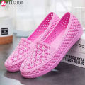 Summer beach shoes fashion casual hole women's shoes ladies flat sandals. 