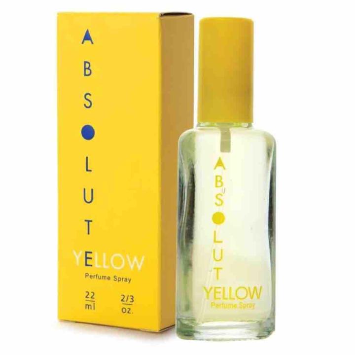 Absolute Yellow Perfume Spray - 22Ml