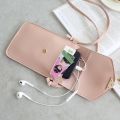 【HOT】 2022 Bag For Women Touch Screen Cell Phone Purse Smartphone Wallet Shoulder Strap Handbag PU Leather Casual Solid Crossbody Bags. 