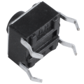 100 Pcs 6X6X5mm 4-Pin DIP Through Hole Momentary Tactile Push Button Switch. 