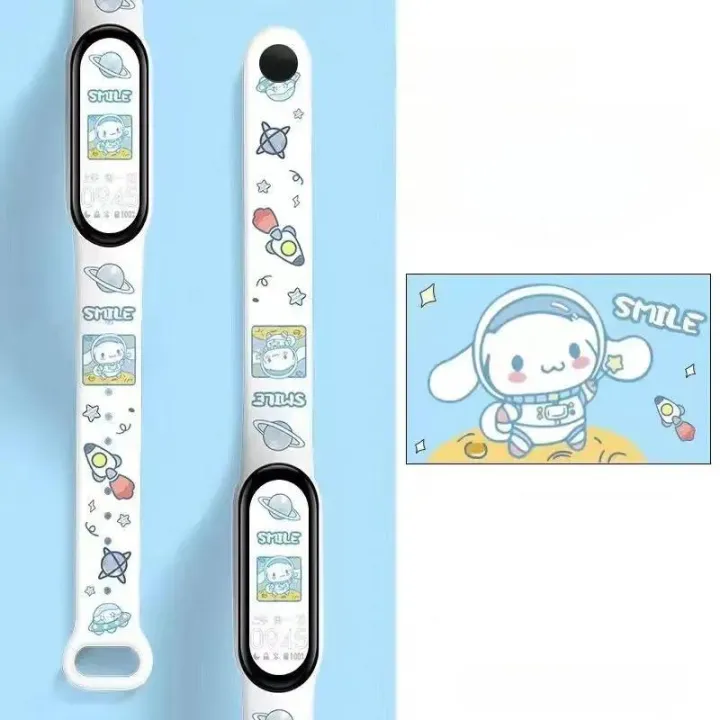 Cute%20Sanrio%20Cinnamoroll%20Silicone%20Strap%20for%20Xiaomi%20Band%207%206%205%203%204%20Cute%20Anime%20Pachacco%20Watchband%20Bracelet%20Replacement%20Wrist%20Strap%20-%20Image%202