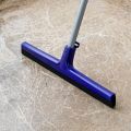 FLOOR WIPER/SQUEEGEE WITH 120CM PLASTIC COATED METAL HANDLE - FEATHER BRAND. 