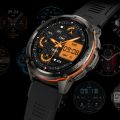 KOSPET TANK T3 Ultra Rugged Smartwatch AMOLED Display, 5ATM, Stainless Steel Dual Band GPS Fitness Watch. 