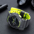 (Ready Stock) G- Sport  Shock GA110 Men Watch Sport Watch Dual Time Display Water Resistant Shockproof and Waterproof World Time LED Auto Light Sports Wrist Watches GA-110LN-8A. 