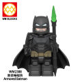 Single Sale DC Super Hero Figures Building Blocks Armored Batman Assemble Bricks for Children Collection Gift Toys WM2388. 