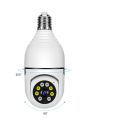3MP 2K E27 Bulb Wifi Camera Wireless PTZ IP Camera Auto Tracking Two-Way Audio Colorful Nightvision ICsee Home Security Camera. 