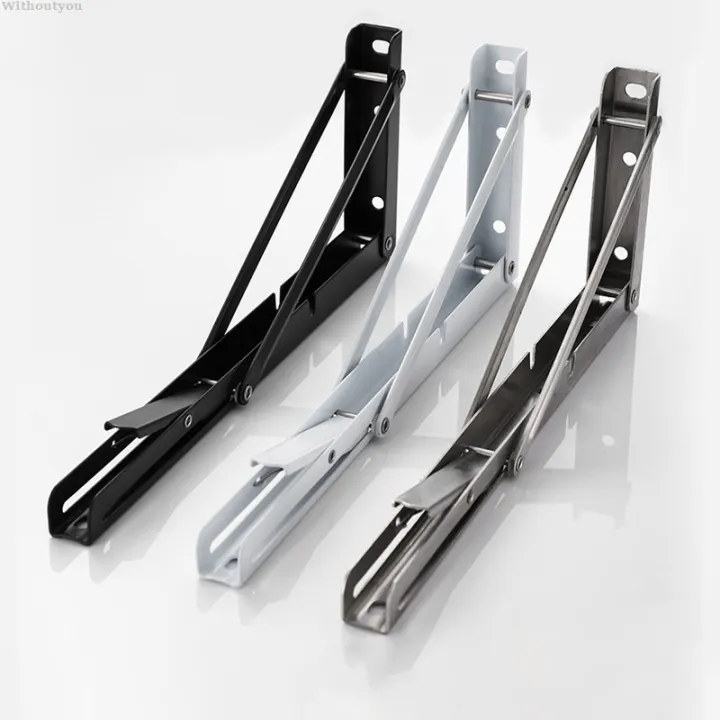 Withoutyou%20Hardware%20table%20wall%20mounted%20support%20heavy%20duty%20stainless%20steel%20Sales%20promotion%20bracket%20fold%201pc%20multiple%20size%20triangle%20angle%20shelf%20home%20-%20Image%203