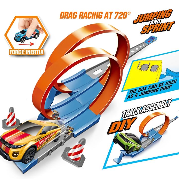 Speed%20Double%20Car%20Racing%20Track%20Kit%20Toy%20Drag%20Race%20Car%20Track%20For%20Kids%20Drift%20Track%20set%20-%20Image%203