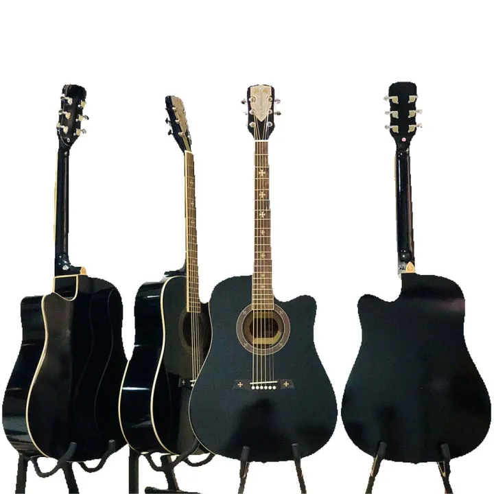 France%20de%20Crusader%20Acoustic%20Jumbo%20Box%20Guitar%2041%20Inch%20Black%20With%20Bag%20Hand%20made%20france%20guitar%20-%20Image%202
