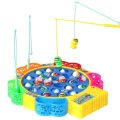 Montessori Children's Electric Fishing Game Children's Toys Fish Toy Jigsaw Puzzle Rotating Music Baby Bath Toys Outdoor Toys. 