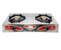 Best Silver Stainless Steel L.P.G. GAS Stove 2 Burner. 