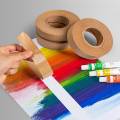 painting tools 30m Kraft Adhesive Masking Paper Tape Professional Water Gummed Tape Packaging Tools Art Supplies For Painting. 