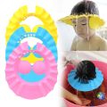 Waterproof Baby Bath Visor Ear Protection Kid Wash Hair Shower Cap Adjustable Child Haircut Cap. 