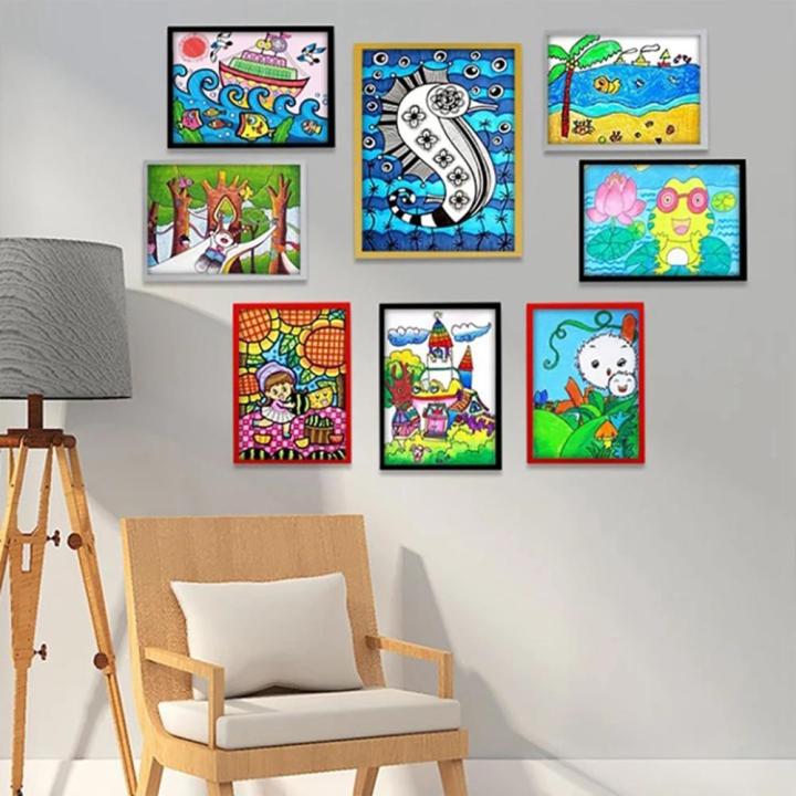 Magnetic%20Photo%20Frame%20Self-adhesive%20Picture%20Frame%20Rectangle%20Poster%20Painting%20Frame%20Picture%20Display%20Rack%20Wall%20Sticky%20Photo%20-%20Image%202