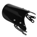 Motorbike Wind Deflector Noise Reduction Motorcycle Windshield for Interceptor Continental GT. 