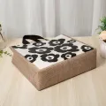 【ALLGOOD】1pc Large Capacity Foldable Cloth Shopping Bag Flower Pattern Bag Reusable Eco Friendly Waterproof Grocery Bags Shopping Tote Bags Shoulder Bag. 