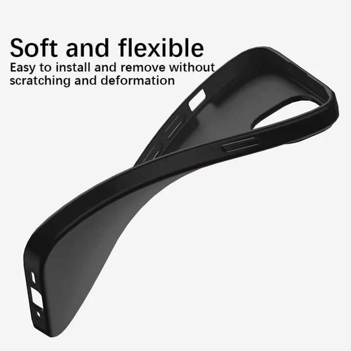 Ultra%20Thin%20Matte%20Silicone%20Soft%20Case%20For%20iPhone%2014%2013%2012%20Mini%2011%20Pro%20XS%20Max%20X%20XR%20SE%203%207%208%206S%206%20Plus%20Solid%20Black%20Color%20Back%20Cover%20-%20Image%204