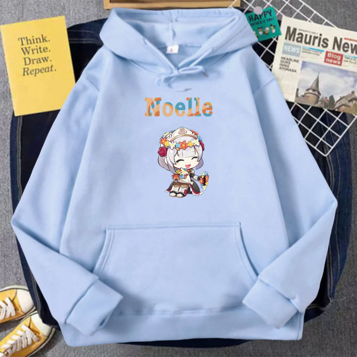 Chibi%20Noelle%20Genshin%20Impact%20Anime%20Hoodies%20Woman%20Oversized%20Streetwear%20Casual%20Sweatshirts%20Autumn/winter%20Vintage%20Female%20Clothing%20-%20Image%206
