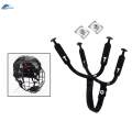 Hockey Chin Strap Lightweight Detachable Adjustable Black Chinstrap for Ice Hockey. 