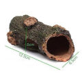 New Arrival Aquarium Ornament Hollow Hole Log Tree Tunnel Cave Fish Tank Decor Lonni. 
