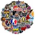 20/40pcs Games Stickers Gaming Logo Stickers for Laptop Scrapbook Journal Kids Girls Boys Stickers. 